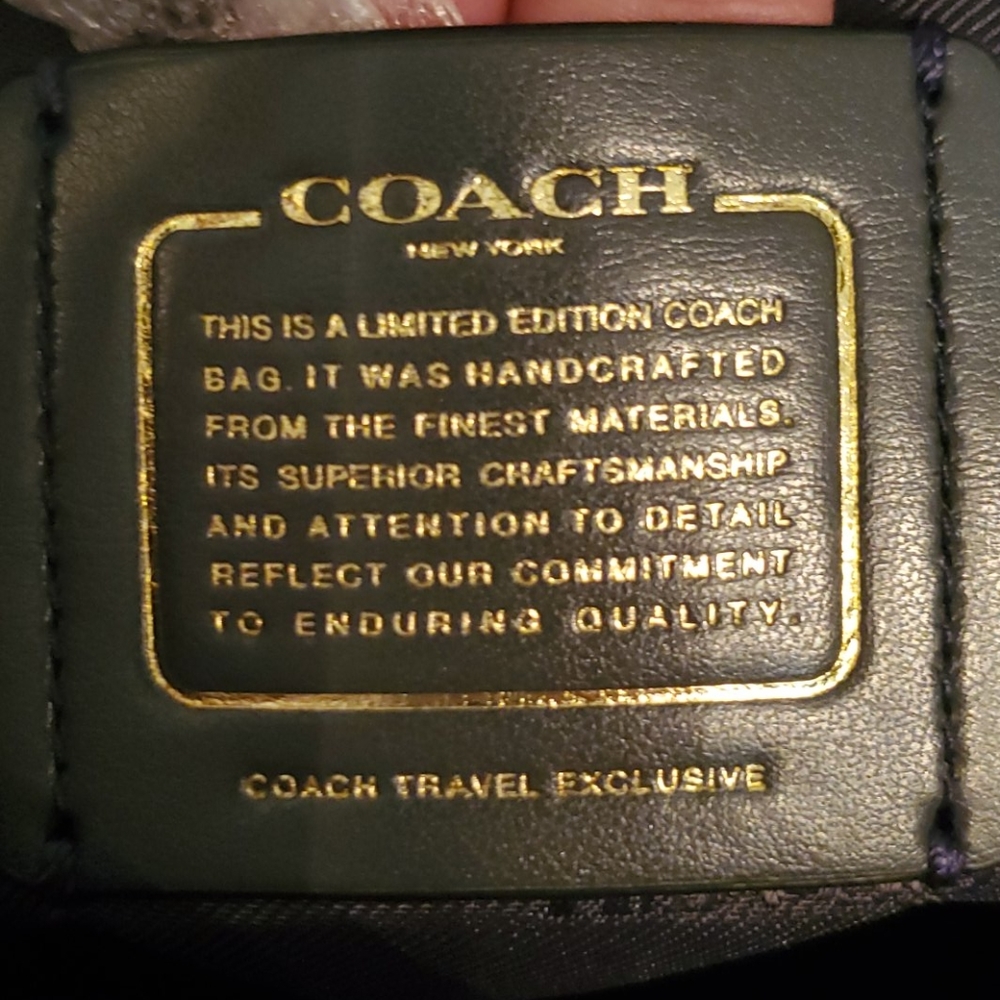 COACH Signature Gazette Crossbody Bag - Picture 11 of 16